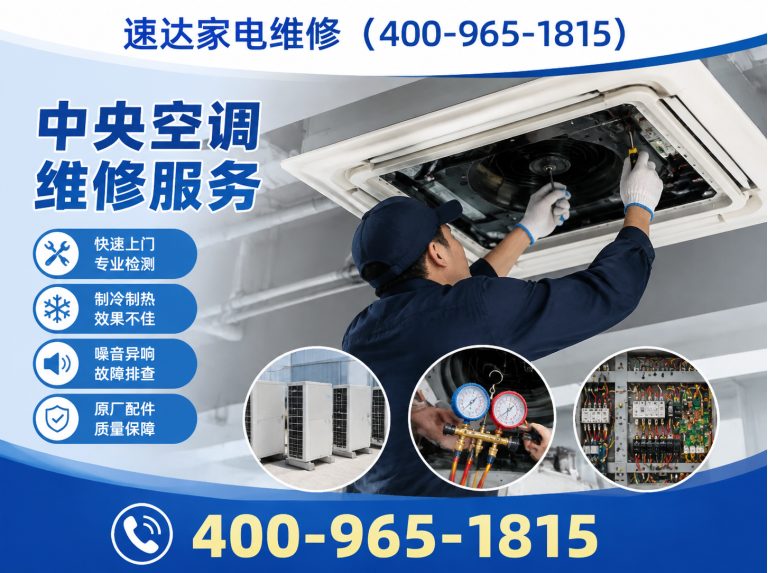 德宏中央空调维修展示图